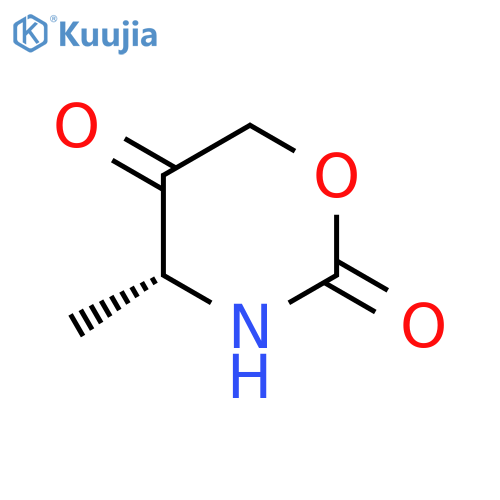 (4R)-4-methyl-1,3-oxazinane-2,5-dione structure