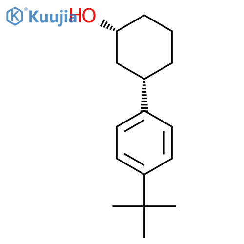 (1R,3S)-3-(4-tert-butylphenyl)cyclohexan-1-ol structure