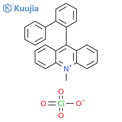 Acridinium, 9-[1,1'-biphenyl]-2-yl-10-methyl-, perchlorate (1:1) structure