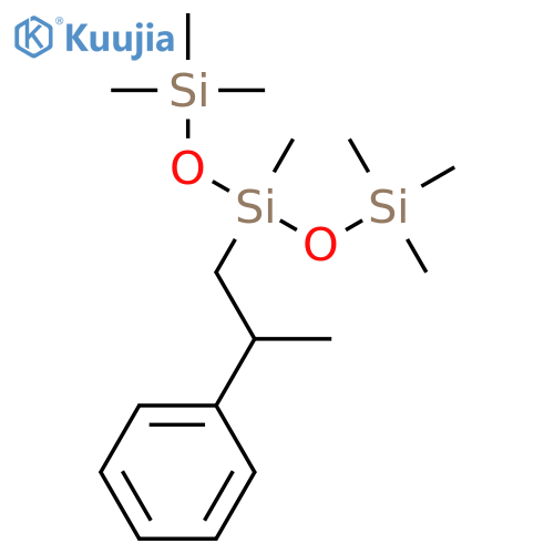 1,1,1,3,5,5,5-Heptamethyl-3-(2-phenylpropyl)trisiloxane structure