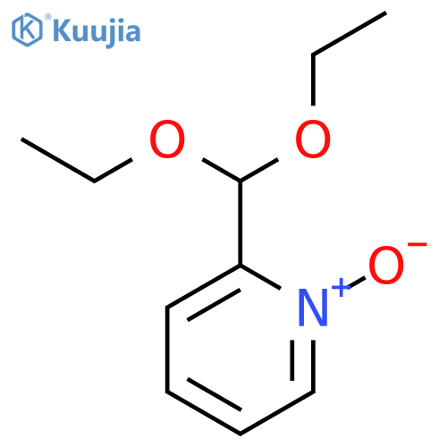Pyridine, 2-(diethoxymethyl)-, 1-oxide structure