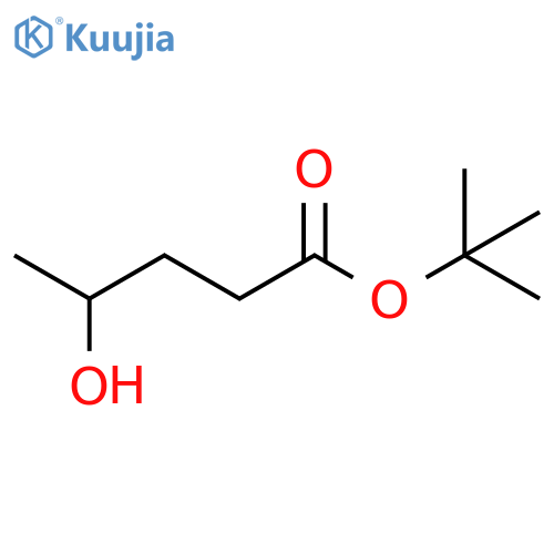 tert-Butyl 4-hydroxypentanoate structure