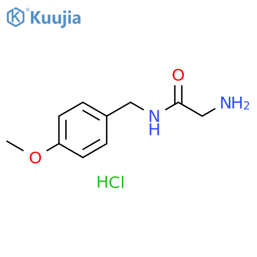 2-Amino-N-(4-methoxyphenyl)methylacetamide Hydrochloride structure
