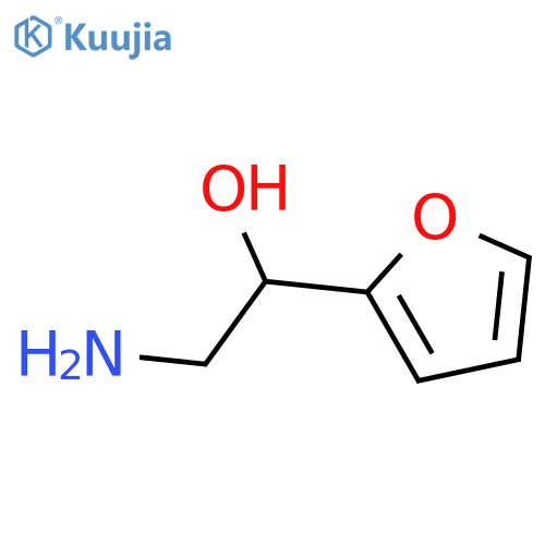 2-amino-1-(furan-2-yl)ethan-1-ol structure