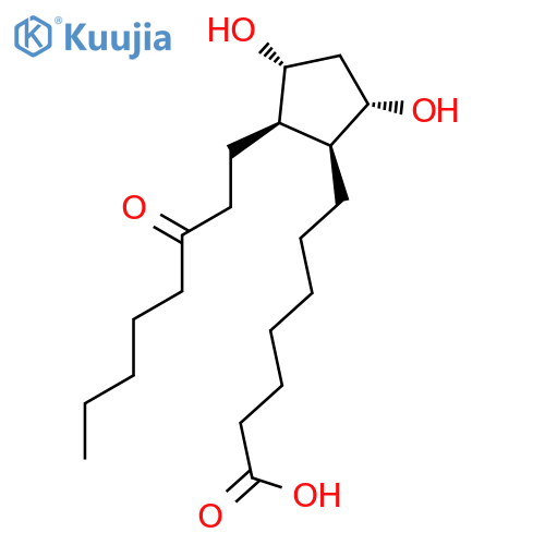 Prostan-1-oic acid, 9,11-dihydroxy-15-oxo-, (8b,9a,11a)- structure