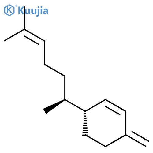 (-)-(6R,7S)-sesquiphellandrene structure