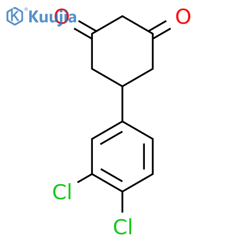 5-(3,4-Dichlorophenyl)cyclohexane-1,3-dione structure