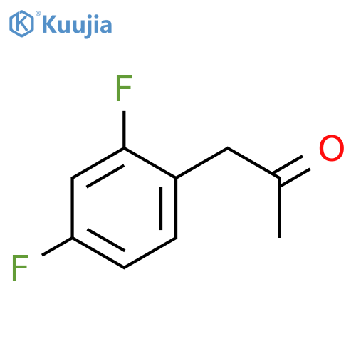 (2,4-Difluorophenyl)acetone structure