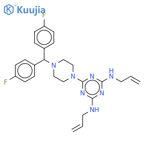 Almitrine structure