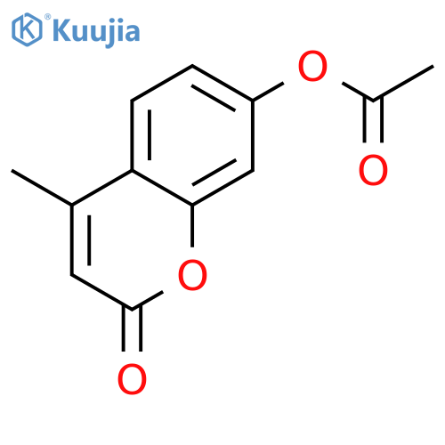 4-Methylumbelliferyl acetate structure