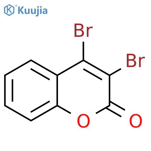 2H-1-Benzopyran-2-one, 3,4-dibromo- structure