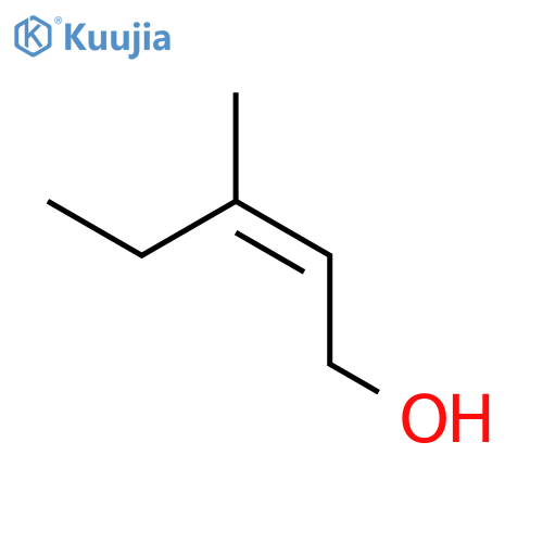 3-methylpent-2-en-1-ol structure