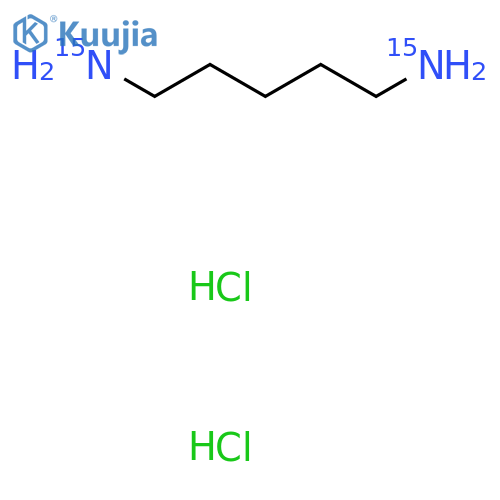 Cadaverine-15N2 Dihydrochloride structure