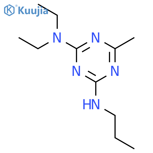 1,3,5-Triazine-2,4-diamine,N2,N2-diethyl-6-methyl-N4-propyl- structure