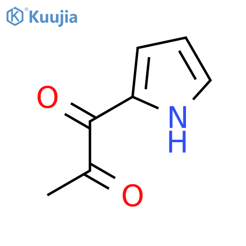 1,2-Propanedione, 1-(1H-pyrrol-2-yl)- (9CI) structure