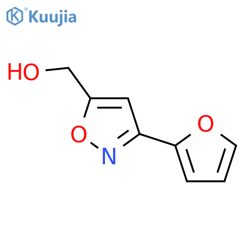 5-Isoxazolemethanol,3-(2-furanyl)- structure