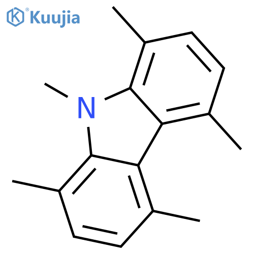 1,4,5,8,9-Pentamethylcarbazole structure