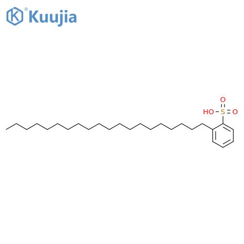 Benzenesulfonic acid, eicosyl- structure