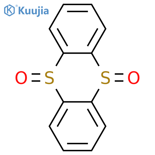 Thianthrene; trans-S5,S10-Dioxide structure