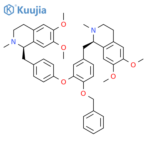 O-\u200bBenzyl-dauricine structure