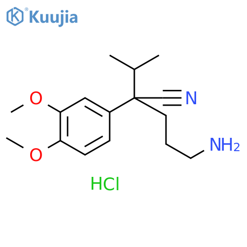 Verapamil Impurity 5 HCl structure