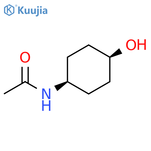 N-(cis-4-Hydroxycyclohexyl)acetamide structure