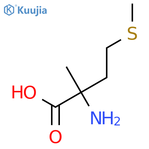 Methionine, 2-methyl- structure