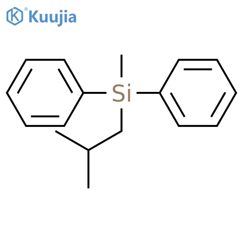 Silane, methyl(2-methylpropyl)diphenyl- structure