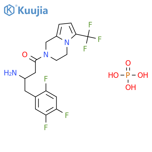 Vildagliptin structure