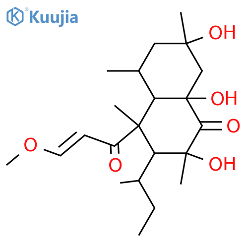Betaenone D; 21-Deoxy, 10β-hydroxy, 17,18E-didehydro, 18-Me ether structure