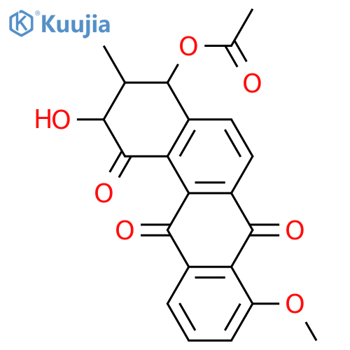 Rubiginone D2; 4-Ac structure