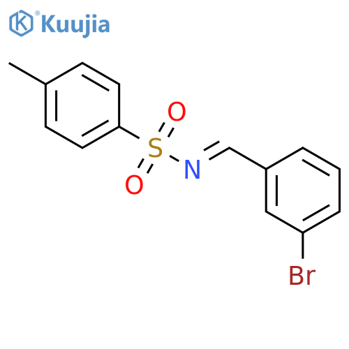 Benzenesulfonamide, N-[(3-bromophenyl)methylene]-4-methyl- structure