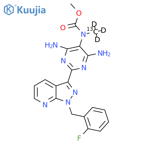 [13C,2H3]-Riociguat structure