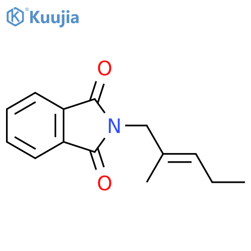 2-[(2E)-2-Methyl-2-penten-1-yl]-1H-isoindole-1,3(2H)-dione structure