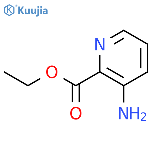 ethyl 3-aminopyridine-2-carboxylate structure