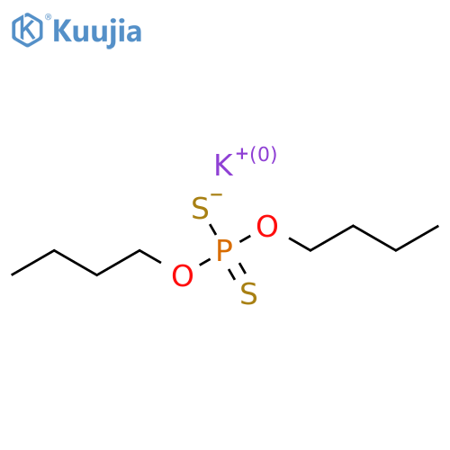 Potassium O,O-dibutyl dithiophosphate structure