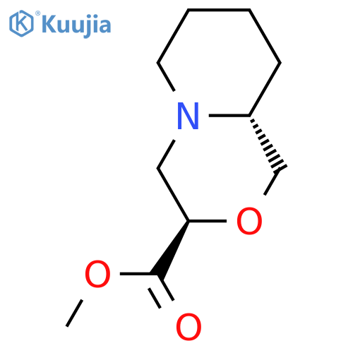 rac-methyl (3R,9aR)-octahydropyrido2,1-c1,4oxazine-3-carboxylate, trans structure