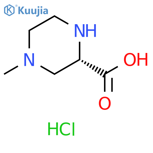 (S)-4-Methyl-piperazine-2-carboxylic acid dihydrochloride structure