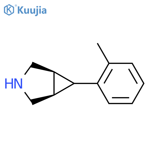 (1R,5S,6R)-6-(2-methylphenyl)-3-azabicyclo[3.1.0]hexane structure