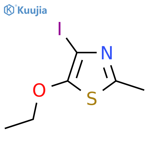 5-Ethoxy-4-iodo-2-methyl-1,3-thiazole structure
