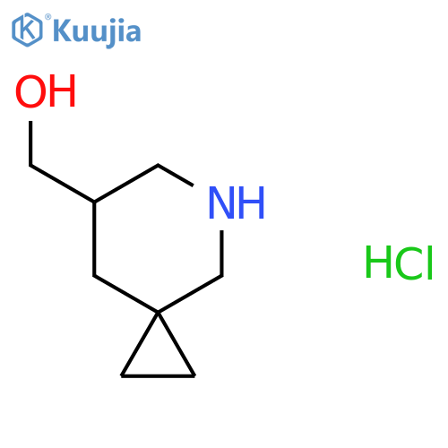 {5-Azaspiro[2.5]octan-7-yl}methanol hydrochloride structure