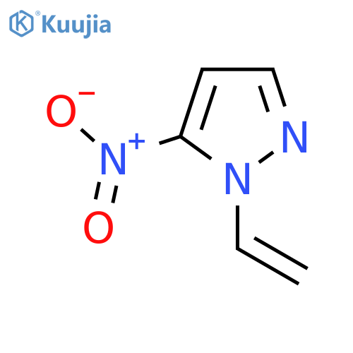 1-ethenyl-5-nitro-1H-pyrazole structure