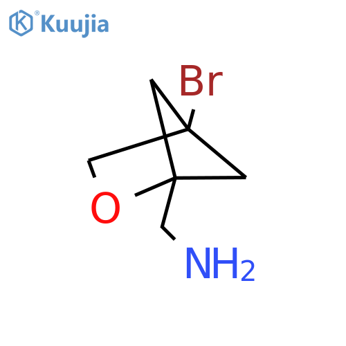 1-{4-Bromo-2-oxabicyclo[2.1.1]hexan-1-yl}methanamine structure
