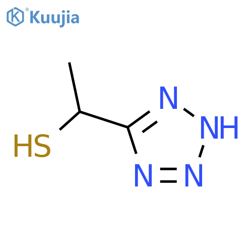 1-(1H-1,2,3,4-tetrazol-5-yl)ethane-1-thiol structure