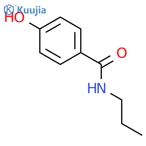 4-Hydroxy-N-propylbenzamide structure