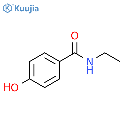 N-ethyl-4-hydroxybenzamide structure