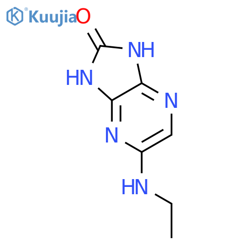 2H-Imidazo[4,5-b]pyrazin-2-one,5-(ethylamino)-1,3-dihydro- structure