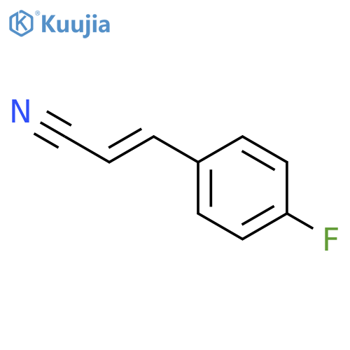 4-FLUOROCINNAMONITRILE structure