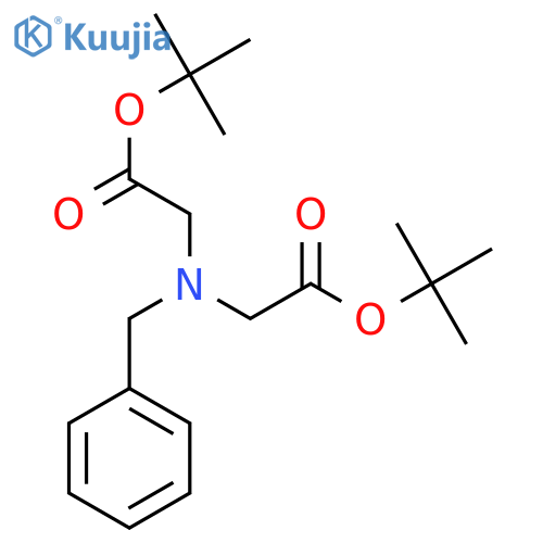 N-Bis(tert-butylacetate) bnezylamine structure