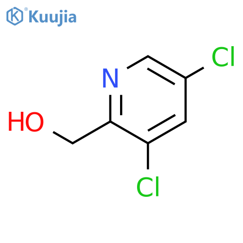 (3,5-Dichloropyridin-2-yl)methanol structure